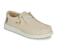 HEYDUDE Slip-ons (Shoes) Wally Stretch Sox in Beige 9.5