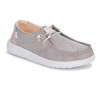 HEYDUDE Slip-ons (Shoes) Wendy Metallic Sparkle in Silver 5