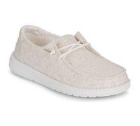 HEYDUDE Slip-ons (Shoes) Wendy Stretch Jersey Oatmeal in Beige 5