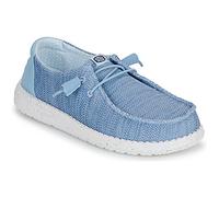 HEYDUDE Slip-ons (Shoes) Wendy Stretch Sox Blue Breeze in Blue 6.5