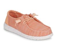 HEYDUDE Slip-ons (Shoes) Wendy Stretch Sox Peach in Orange 6