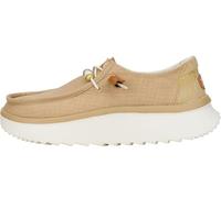 HEYDUDE Unisex Adult Wendy Peak Chambray, Baja Stripe Tan, 5.5 UK