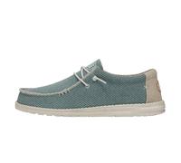 HEYDUDE Wally Braided - Mens Shoes - Aqua - Size UK 8