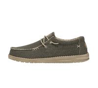 Hey Dude Wally Braided - Mens Shoes - Army - Size UK 12
