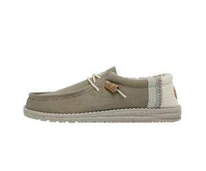 HEYDUDE Wally Break Stitch Sneaker | Soft, stretchy upper with cotton lining, elastic laces and ultra-lightweight EVA sole, machine washable