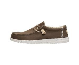 HEYDUDE Wally Canvas Boat Shoes UK 8