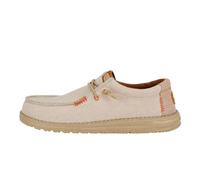HEYDUDE - Wally Coastline Jute, Men Slip-On shoes, Silver, M11