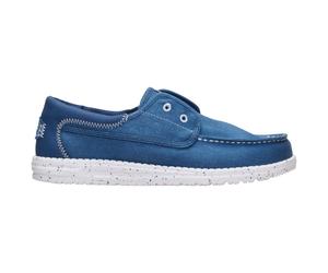 HeyDude - Wally Cru Stretch Canvas - Sneakers size 9,5, blue