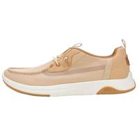 HEYDUDE Wally Drift Classic, Men’s Shoes, Men's Slip-on Loafers, Comfortable & Light-Weight, Irish Cream/White, 31.0 cm