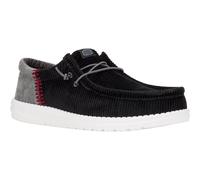 HEYDUDE Men's Wally Funk Corduroy Shoes in Black | Size: 12 HEYDUDE Black 12