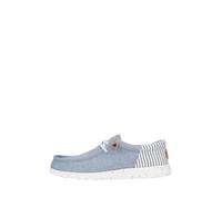 HEYDUDE Wally Funk Nu Prep Mens Loafer Shoes in Denim - 11 UK | Casual Shoes