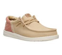 HEYDUDE Wally Funk Textile Mens Incense/Multi Loafers - Tan - Size UK 8