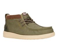 Heydude Wally Mid Gripr Canvas Men's Dusty Olive Boots UK 11