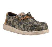 HEYDUDE - Wally Palm Jute, Men Slip-On shoes, Burnt Olive/Ginger Brown, M10