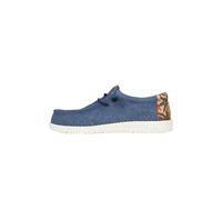 Wally Palm Jute Shoes HEYDUDE Navy 11