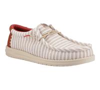 HEYDUDE Wally Resort Mens Classic Slip On Shoes - Red - Size UK 11