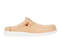 HEYDUDE - Wally Slip Stretch Canvas, Men Slip-On shoes, Tan/White, M10