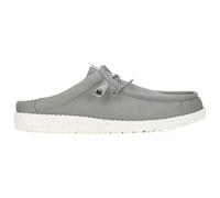 HeyDude - Wally Slip Canvas - Sandals size 7/7,5, grey/white