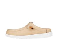 HEYDUDE - Wally Slip Stretch Canvas, Men Slip-On shoes, Tan/White, M10