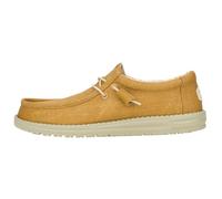 HEYDUDE - Wally Stretch Canvas, Men Slip-On shoes, Cumin Brown/Stone Grey, M11