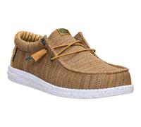 Heydude Wally Stretch Sox Polyester Men's Bone Brown/Multi Loafers UK 7