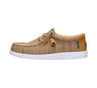 Hey Dude 41898 Lace-Up Fabric Multicolor Brown Casual Shoes EU 40