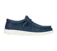 Hey Dude Wally Stretch Sox shoes navy blue white - 44