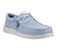 HEYDUDE - Wally Stretch Sox, Men Slip-On shoes, Cloud Blue/Dawn Blue, M12