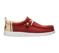 Hey Dude Wally Summer Linen shoes red beige - 44