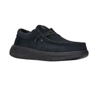 HEYDUDE Wally X Suede Shoes - Black - UK 12 / EU 46 / US M13