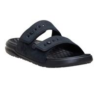 HEYDUDE Wave 2 Strap Polyurethane Mens Black/Black Sandals Pu - Size UK 9