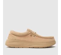 HEYDUDE Wendy Comf Suede Trainers in Tan UK 4 (EU 37)