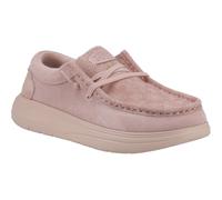HEYDUDE Women's Wendy COMF Shoe in Light Pink | Size: 4 HEYDUDE Light Pink 4