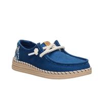 HEYDUDE Wendy Espadrille Hibiscus Shoes EGRET MULTI SIZE 4