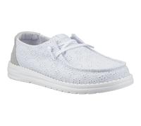 Wendy Eyelet Lace Shoes HEYDUDE Blue 4