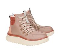 Hey Dude Womens Lightweight Coated Twill Desert Brown Boots Wendy Peak UK 4 - 8