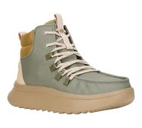 Heydude Wendy Peak Apres Pu Coated Canvas Women's Olive Boots UK 4
