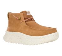 HEYDUDE Wendy Peak Hi Suede WoMens Chestnut Boots - Brown - Size UK 5