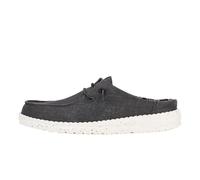 HEYDUDE Wendy Slip Stretch Canvas | Washed 100% cotton canvas upper with printed lining, elastic laces and foam sole