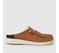HEYDUDE Wendy Slip Warmth Slippers in Tan UK 4 (EU 37)