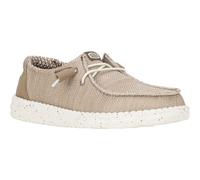 Heydude Wendy Stretch Mesh Synthetic Women's Walnut Loafers UK 4