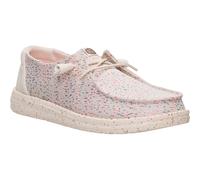 Heydude Wendy Stretch Polyester Women's Taupe/Multi Loafers UK 4