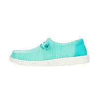 HEYDUDE - Wendy Stretch Sox, Women Slip-On Shoes, Ceramic Blue, W8