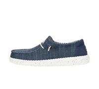HEYDUDE Wendy Stretch Sox Womens Loafer Shoes in Navy - 9 UK