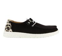 HEYDUDE Wendy Leopard Trainers in Black Multi UK 5 (EU 38)