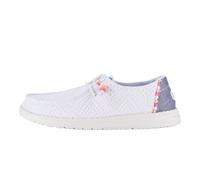 HEYDUDE Women Wendy Boho Crochet Off White Casual Moccasin 38 EU