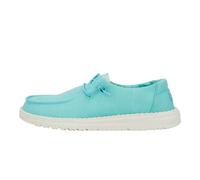 HEYDUDE Women Wendy Stretch Canvas Turquoise Casual Moccasin 43 EU