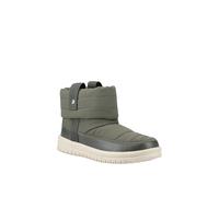 Hey Dude Camden Womens Quilt Boots | Slip On Shoes | Dark Olive | UK Size 7