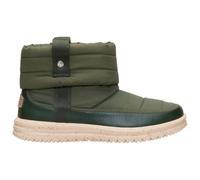 HeyDude - Women's Camden Cuff Nylon Quilt - Winter boots size 3,5-4,5, olive