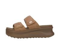 HEYDUDE Women's Delray Slide Classic Tobacco Brown Size 9 | Women's Shoes | Women Slip-on Sandals | Comfortable & Light-Weight